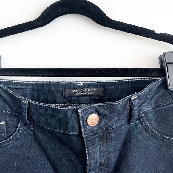 Maison Scotch Le Voyage Jeans Navy Denim Women's 28 Stretch - Picture 5 of 14